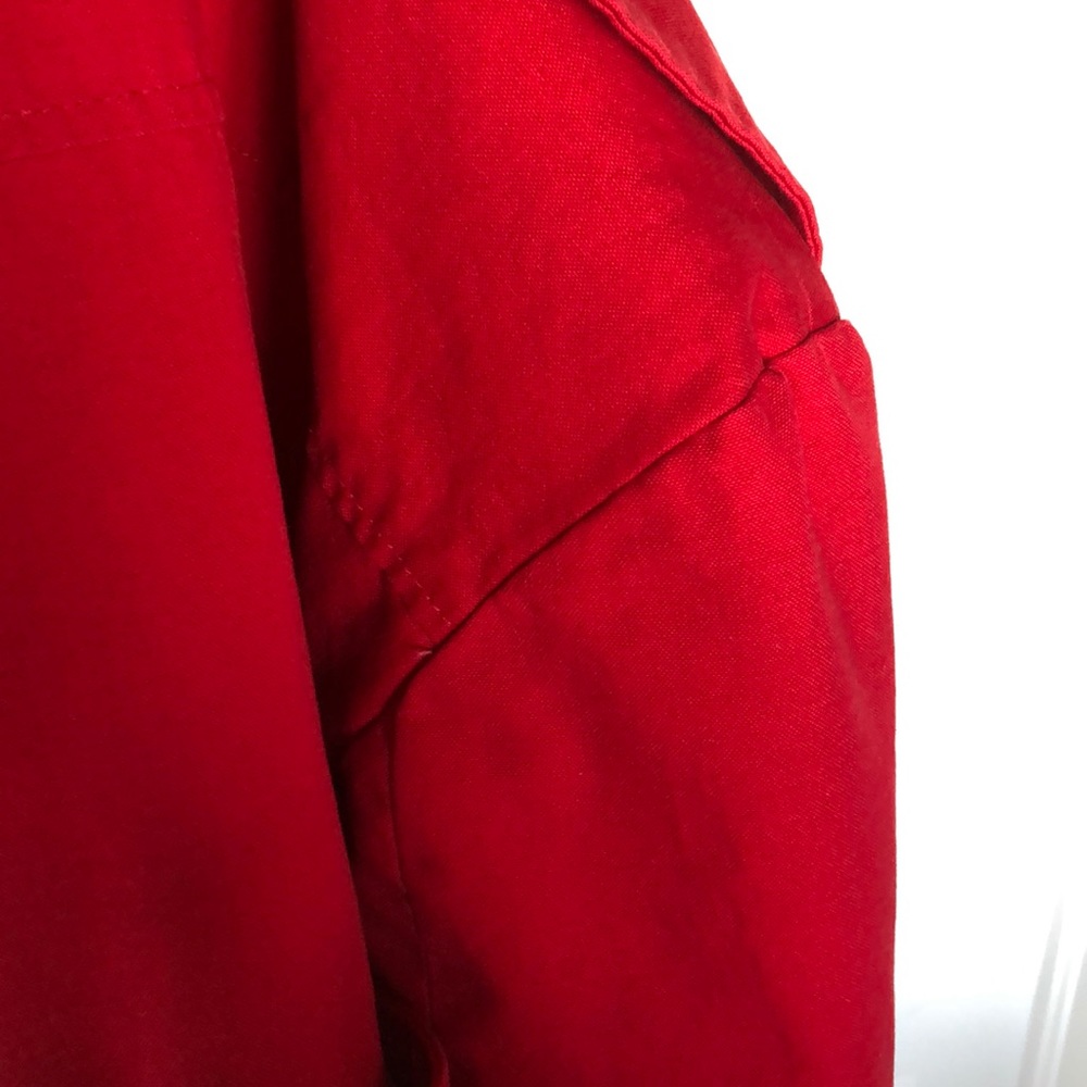Dynamite Red Button Up Jacket - Picture 8 of 8
